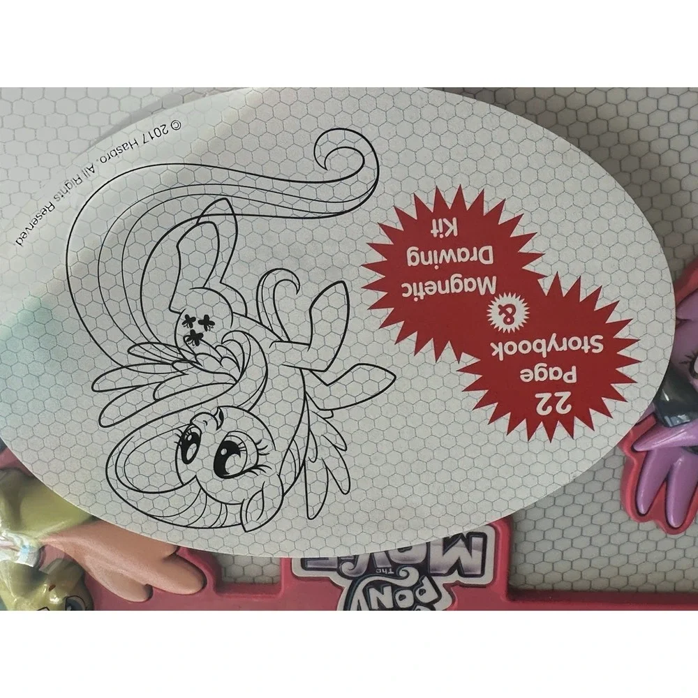 My Little Pony The Movie Learning Series Storybook Magnetic Drawing‎ Kit New